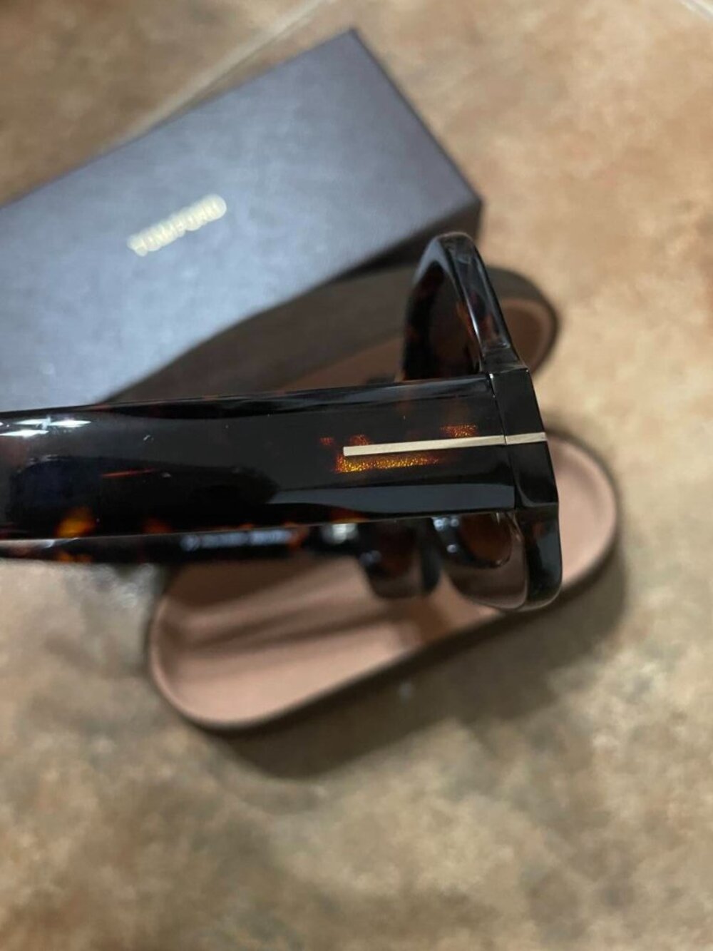 Tom Ford FT1082 Brown Tortoise Sunglasses - Picture 5 of 9